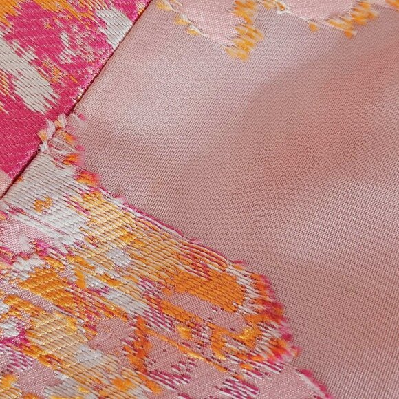 ST. JOHN PINK WASHED BOUQUET JACQUARD DRESS (6) - Picture 10 of 10